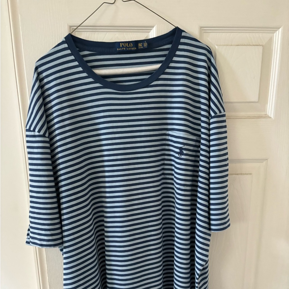 Ralph Lauren Big and Tall Men’s striped t-shirt